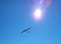 Kitemill KM1 prototype in hovering mode.