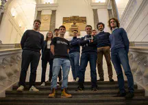 The airborne wind energy researchers at the Politecnico di Milano.