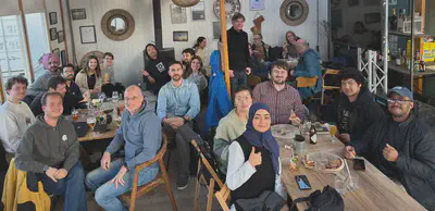 Dinner at beach club Blow