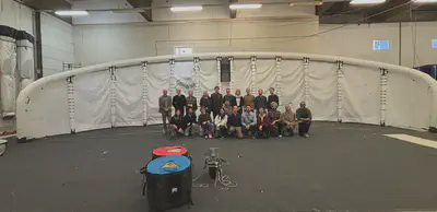 AWETRAIN group photo at Kitepower’s headquarters